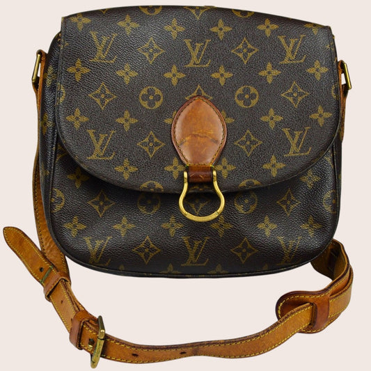 Louis Vuitton Saint Cloud MM Vintage Bag – Monogram Canvas (1991)