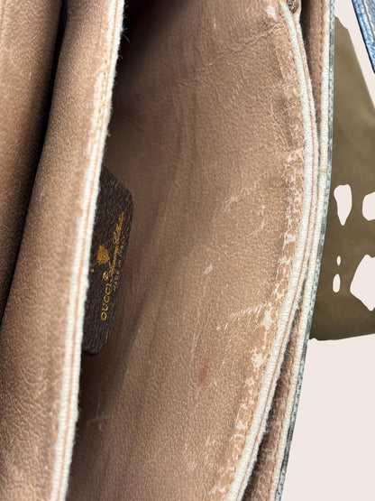 Gucci Supreme Web Sherry Crossbody Bag – Vintage 1970er Jahre