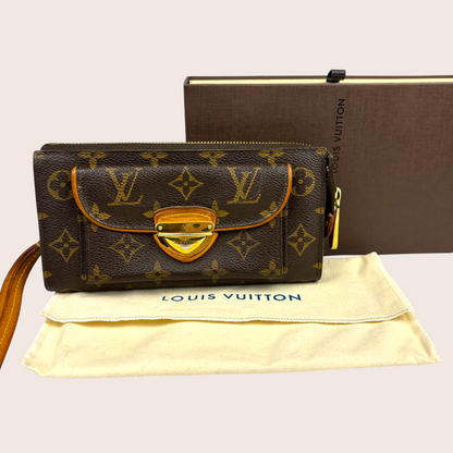 Louis Vuitton Astrid Wallet Geldbörse Vintage – Monogram Canvas mit Wristlet (Full Set)