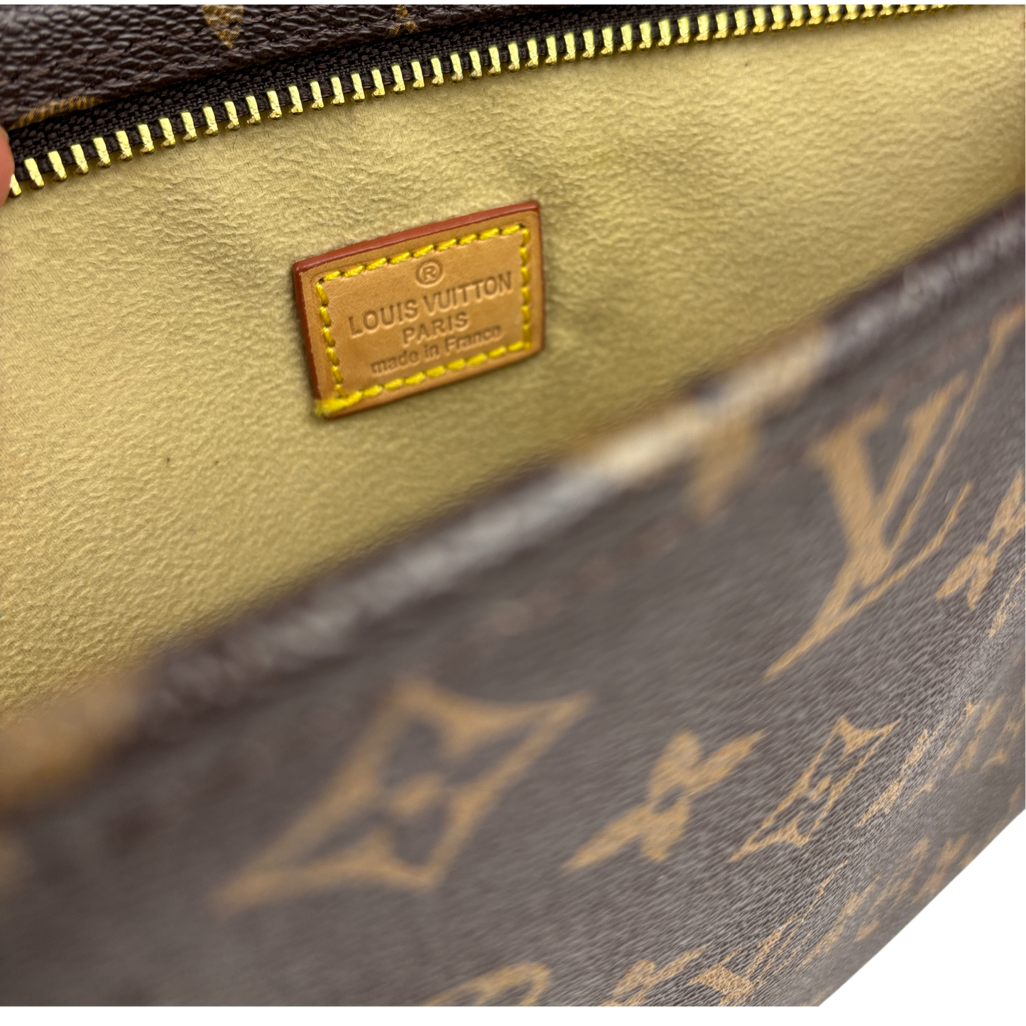Louis Vuitton Poche Toilette 26 Vintage Clutch Tasche – Monogram Canvas (1996)