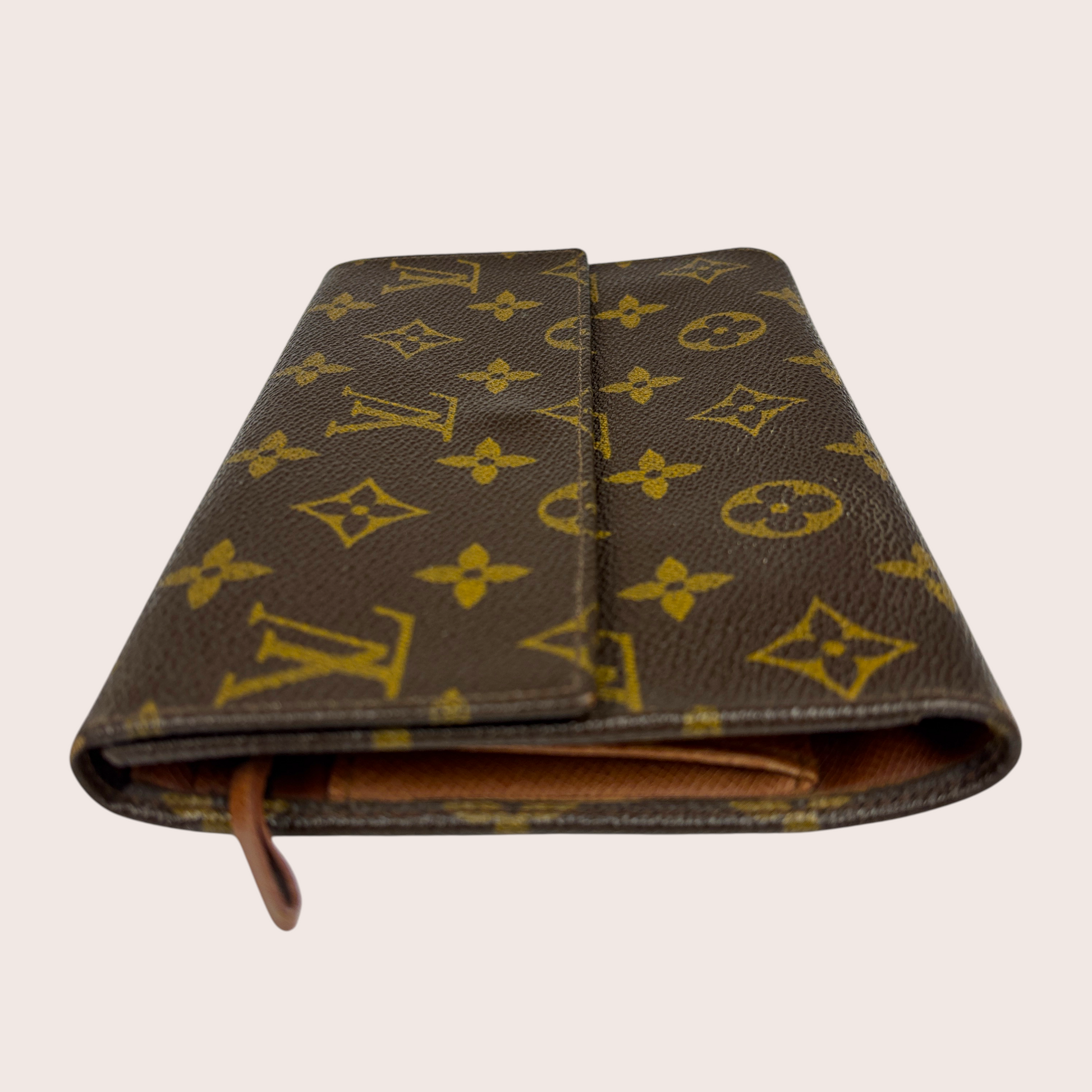Louis Vuitton Portefeuille International Vintage Seitenansicht Monogram Canvas