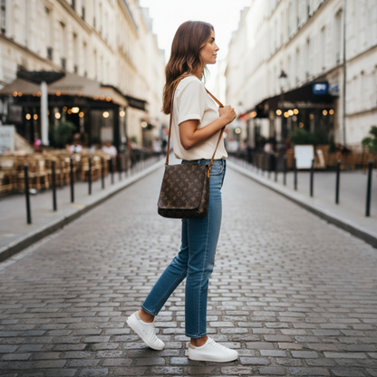 Louis Vuitton Musette PM Vintage Tasche – Monogram Canvas Crossbody (2004)