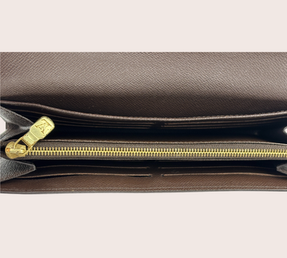 Louis Vuitton Sarah Wallet Vintage – Damier Ebene Canvas (Full Set)