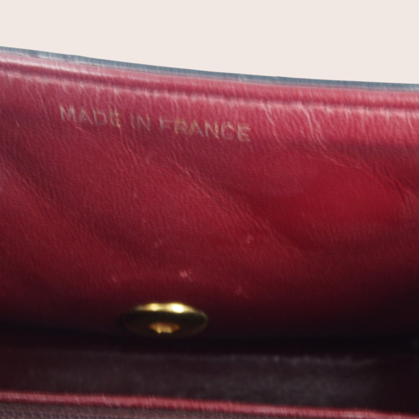 Chanel Mini Bijoux Vintage – Schwarzes Lammleder