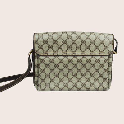 Gucci Supreme Web Sherry Vintage Crossbody Tasche – 1970er Jahre