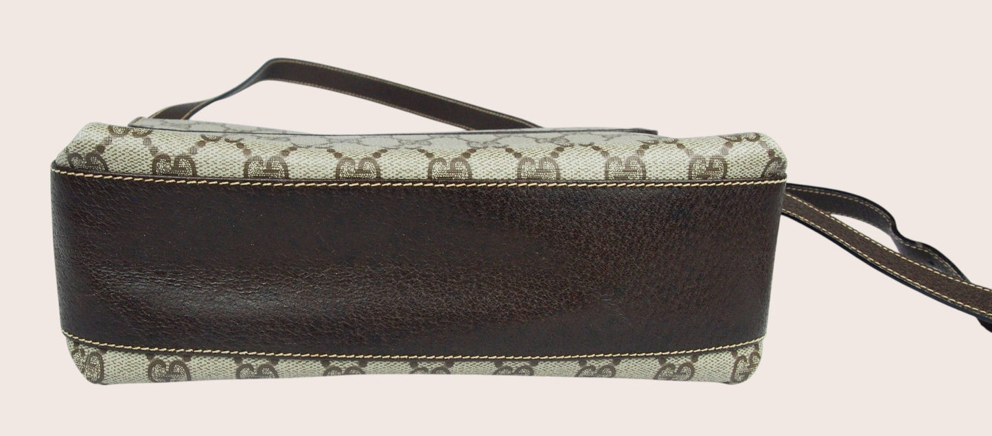 Gucci Supreme Web Sherry Crossbody Bag – Vintage 1970er Jahre