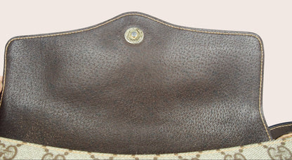 Gucci Supreme Web Sherry Vintage Crossbody Tasche – 1970er Jahre