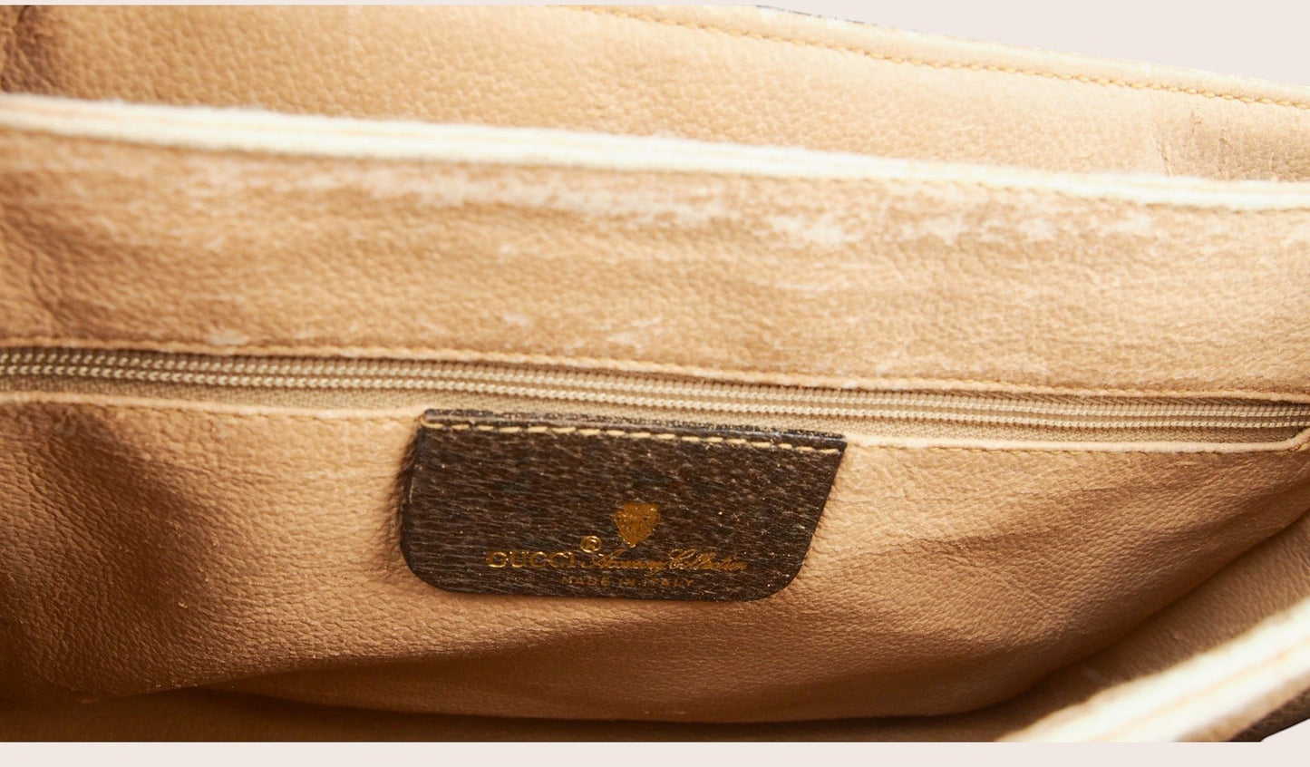 Gucci Supreme Web Sherry Vintage Crossbody Tasche – 1970er Jahre