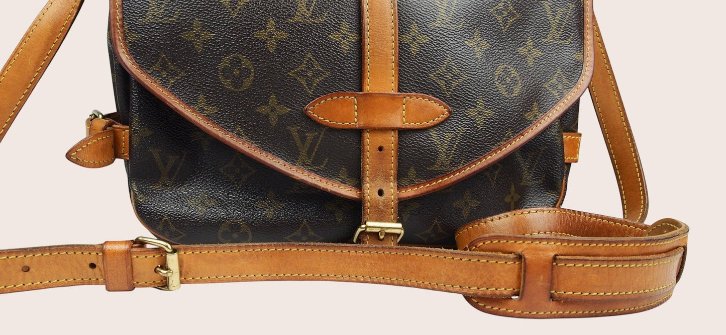 Louis Vuitton Saumur 30 Vintage Tasche – Monogram Canvas